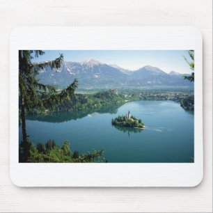 Lake Bled Slovenien Mousepad