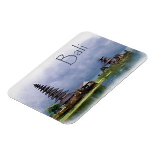 Lake Bratanan Bali Indonesien Magnet