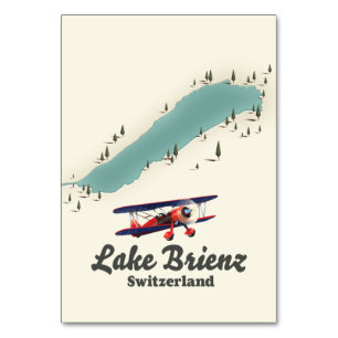 Lake Brienz Schweiz Karte