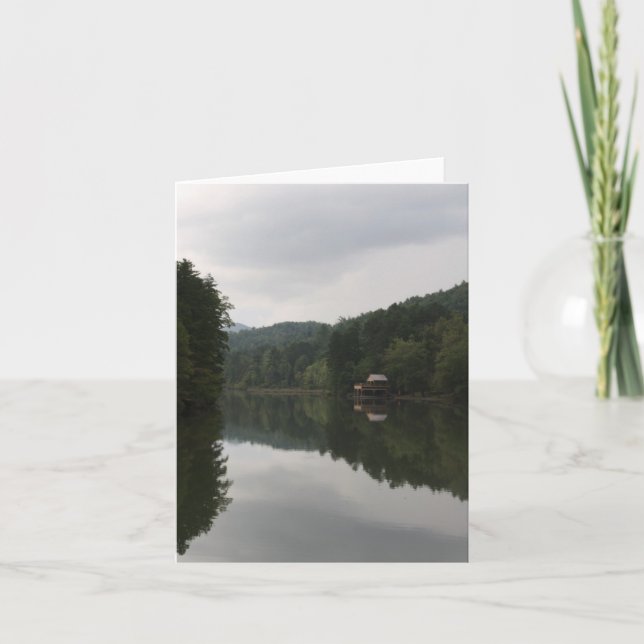 Lake Burton Notecard Karte (Vorderseite)