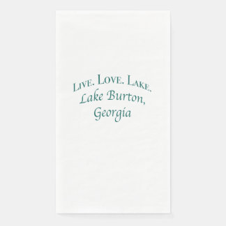 Lake Burton Paper Napkin Serviette