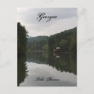 Lake Burton Postcard Postkarte