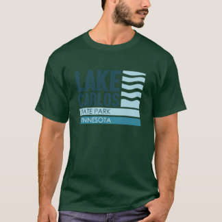 Lake Carlos State Park Minnesota Wasserfamilie T-Shirt