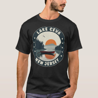 Lake Ceva New Jersey Sunset T-Shirt