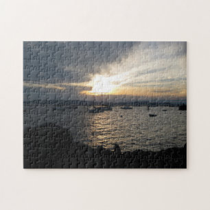 Lake Champlain bei Sunset Puzzle