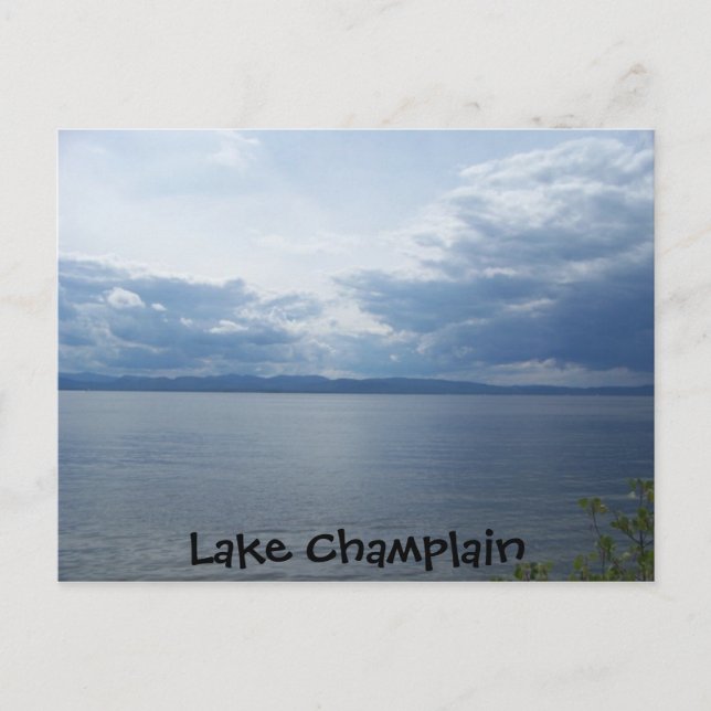 Lake Champlain Postcard Postkarte (Vorderseite)
