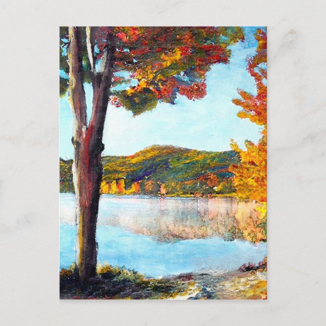 Lake Champlain Postkarte (Vorderseite)