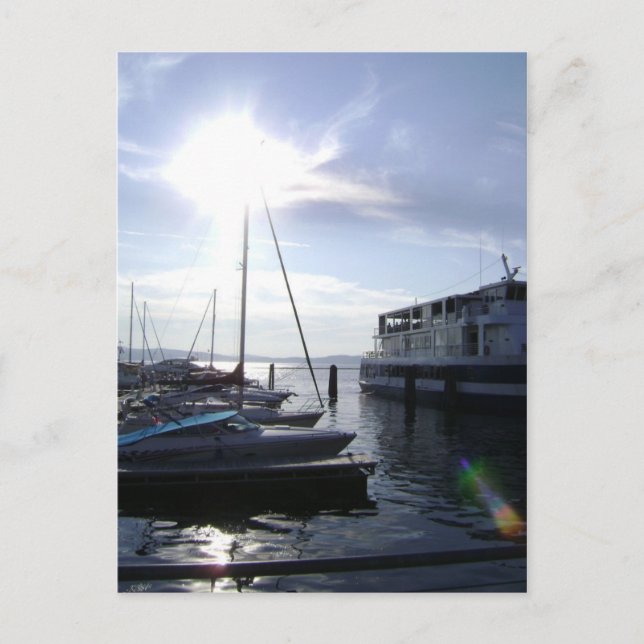 Lake Champlain Postkarte (Vorderseite)