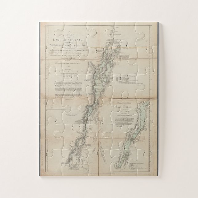 Lake Champlain Puzzle (Vertikal)