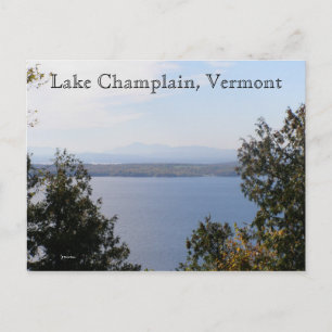 Lake Champlain, Vermont Postkarte