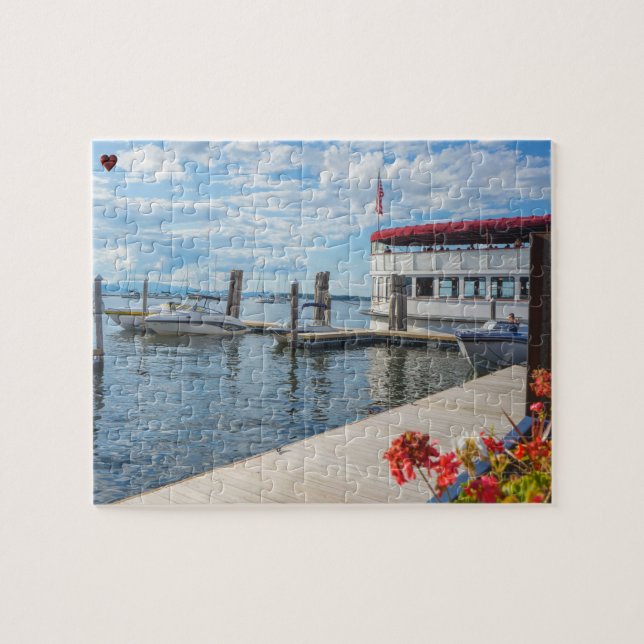 Lake Champlain Vermont Puzzle (Horizontal)