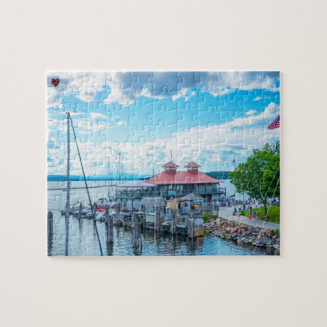 Lake Champlain Vermont Puzzle (Horizontal)
