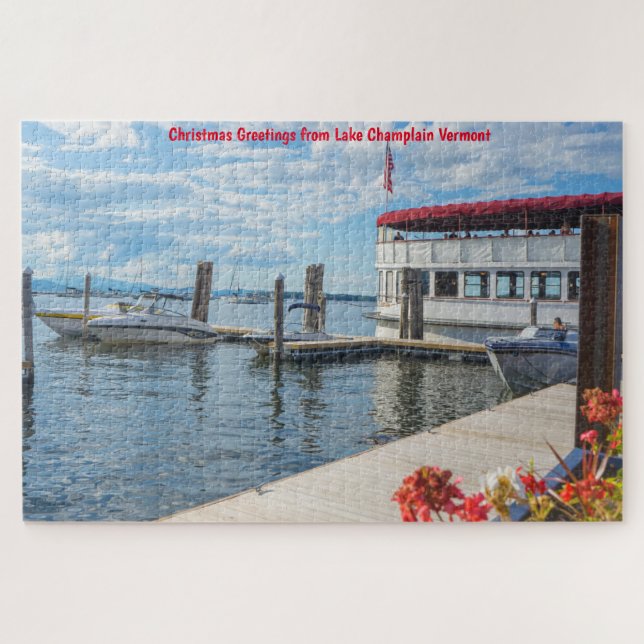 Lake Champlain Vermont. Puzzle (Horizontal)