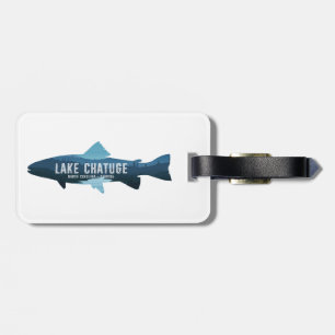 Lake Chatuge North Carolina Georgia Fische Gepäckanhänger