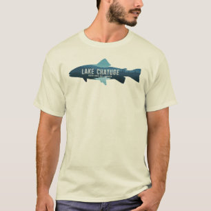 Lake Chatuge North Carolina Georgia Fische T-Shirt
