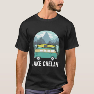 Lake Chelan Kayak Hoodie Retro Van Washington Kaya T-Shirt