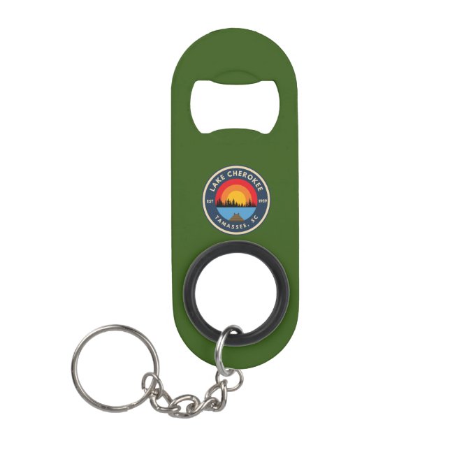 Lake Cherokee Bottle Opener Mini Flaschenöffner (Vorderseite)