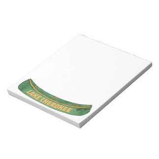 Lake Cherokee Notepad Notizblock
