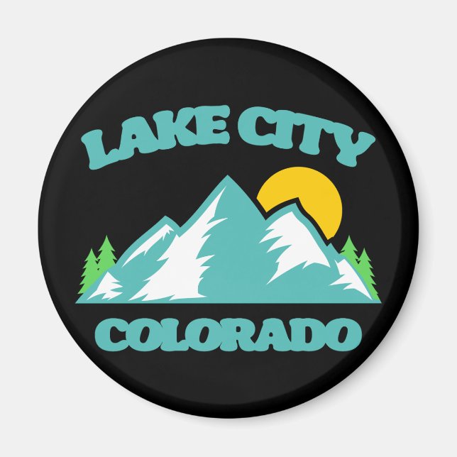 Lake City Colorado Magnet (Vorne)