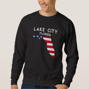 Lake City Florida USA Bundesstaat Amerika Reise Fl Sweatshirt