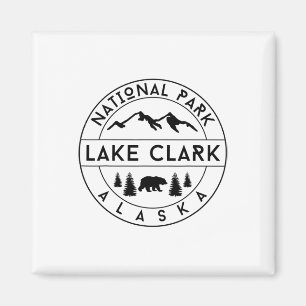 Lake Clark National Park Alaska Natur Wandern Outd Magnet