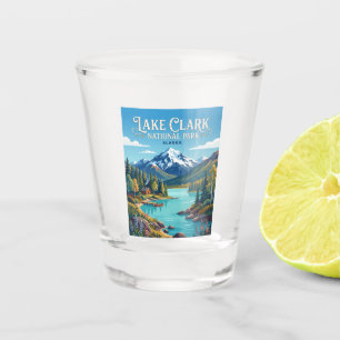 Lake Clark National Park and Preserve Alaska Schnapsglas