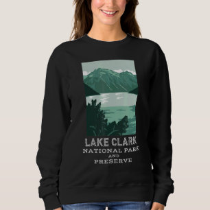 Lake Clark Nationalpark Alaska Camping Wandern Sweatshirt