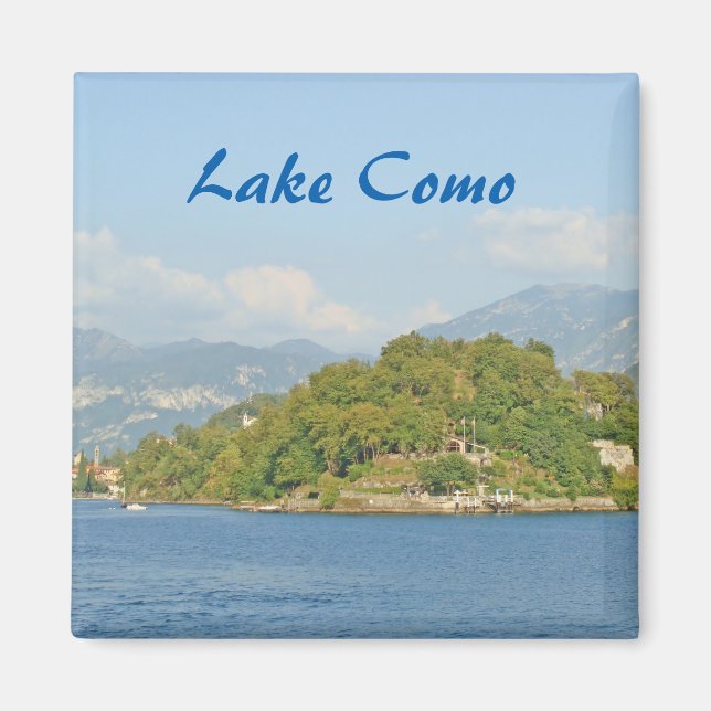 Lake Como Foto Souvenir Magnet (Vorne)