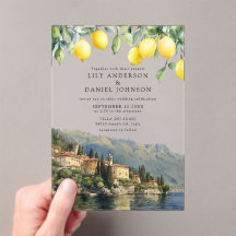 Lake Como Zitronen Italienische Hochzeit