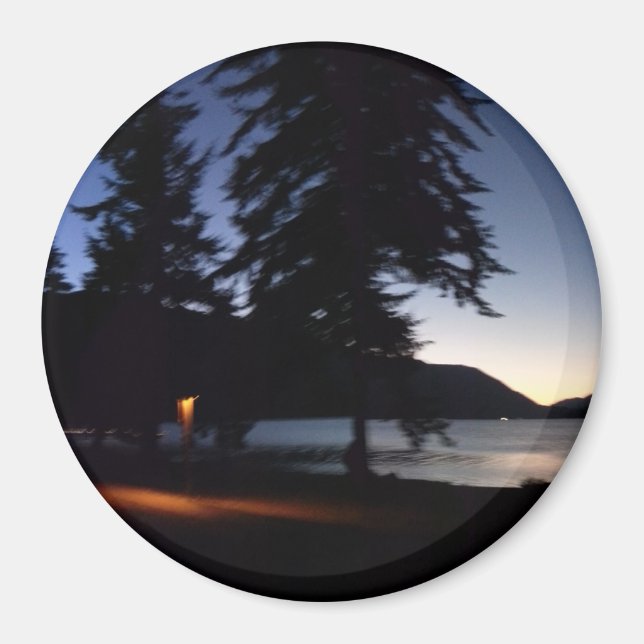 Lake Crescent Olympic Nationalpark Magnet (Vorne)