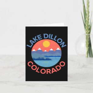 Lake Dillon Colorado Angeln Karte