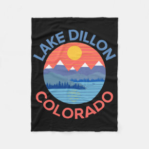 Lake Dillon Colorado Angeln Wandern Bootfahren Fleecedecke