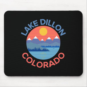 Lake Dillon Colorado Angeln Wandern Bootfahren Mousepad