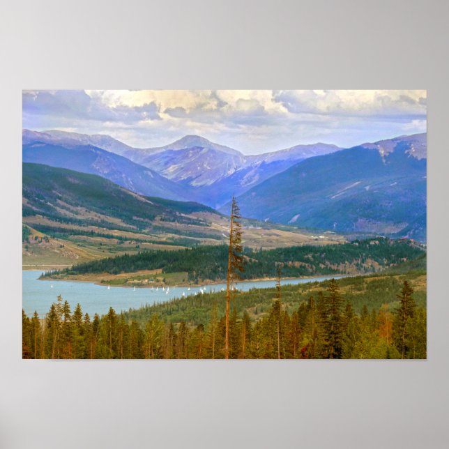 Lake Dillon Regatta, Colorado Poster (Vorne)