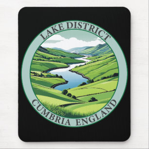 Lake District Cumbria England Mousepad