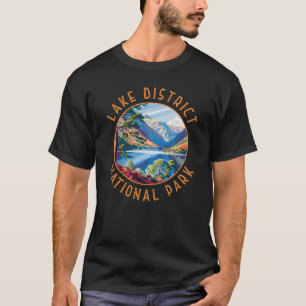 Lake District National Park England geplagt T-Shirt