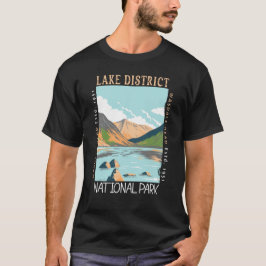 Lake District National Park England geplagt T-Shirt
