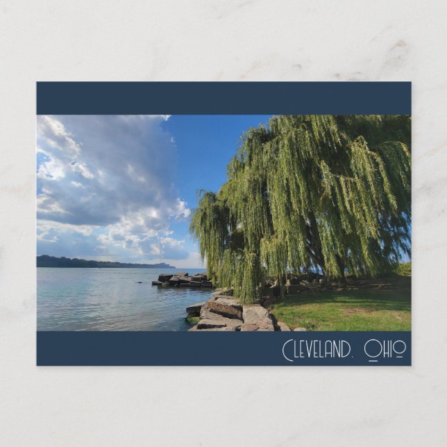 Lake Erie, Cleveland Postkarte (Vorderseite)