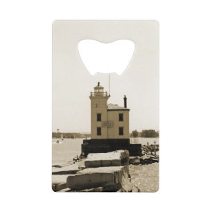 Lake Erie Lighthouse Kreditkartenflaschenöffner