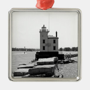 Lake Erie Lighthouse Ornament Aus Metall