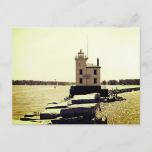 Lake Erie Lighthouse Postkarte