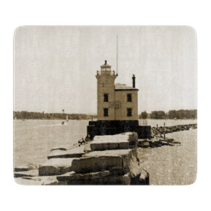 Lake Erie Lighthouse Schneidebrett