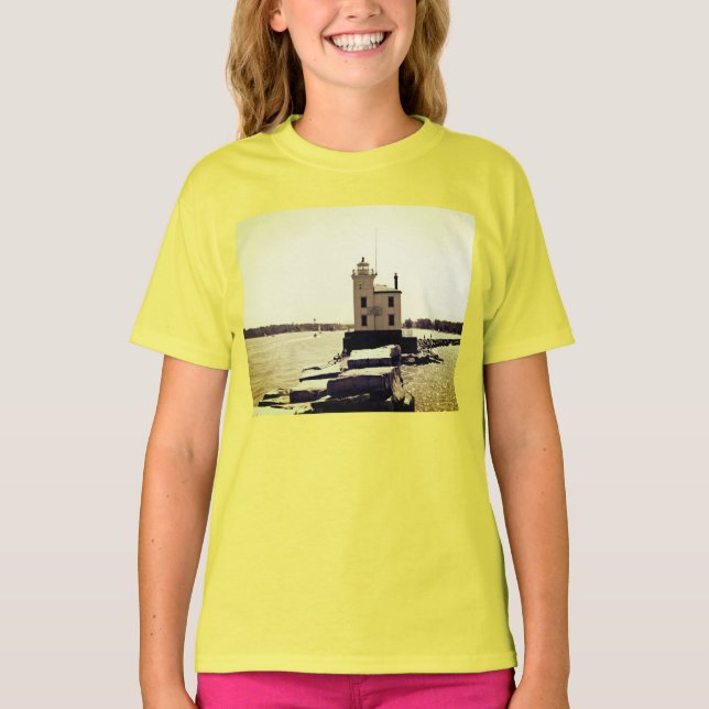 Lake Erie Lighthouse T-Shirt (Vorderseite)