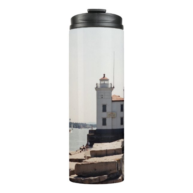 Lake Erie Lighthouse Thermosbecher (Vorderseite)