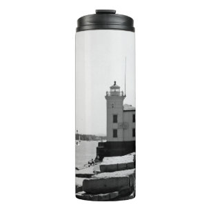 Lake Erie Lighthouse Thermosbecher