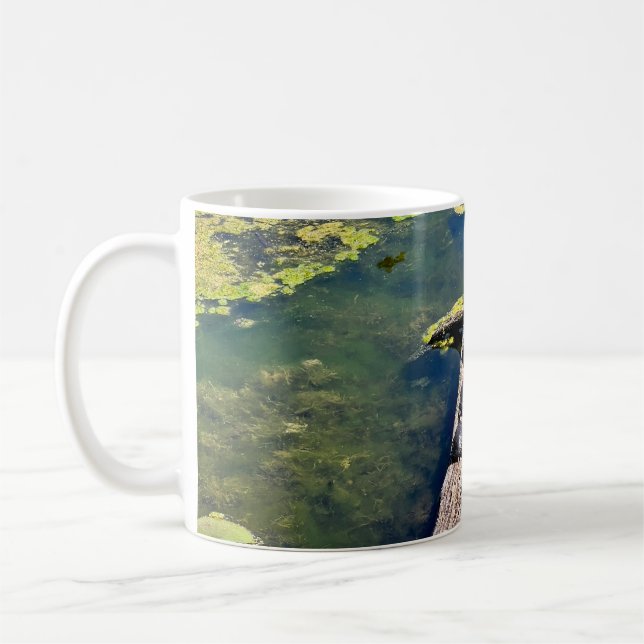 Lake Erie Metropark Turtle Log Kaffeetasse (Links)