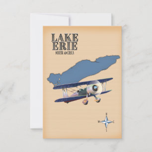 Lake Erie Nordamerika Karte