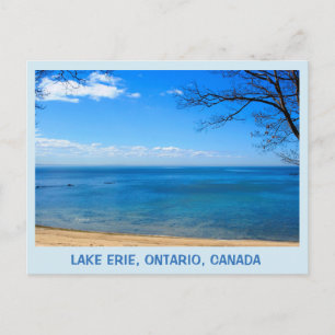 Lake Erie, Ontario, Kanada, jjhelene Postcard Postkarte