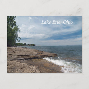 Lake Erie Shore Postcard Postkarte