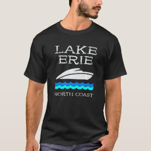 Lake Erie Speed Boat Souvenir Boot Nordküste T-Shirt